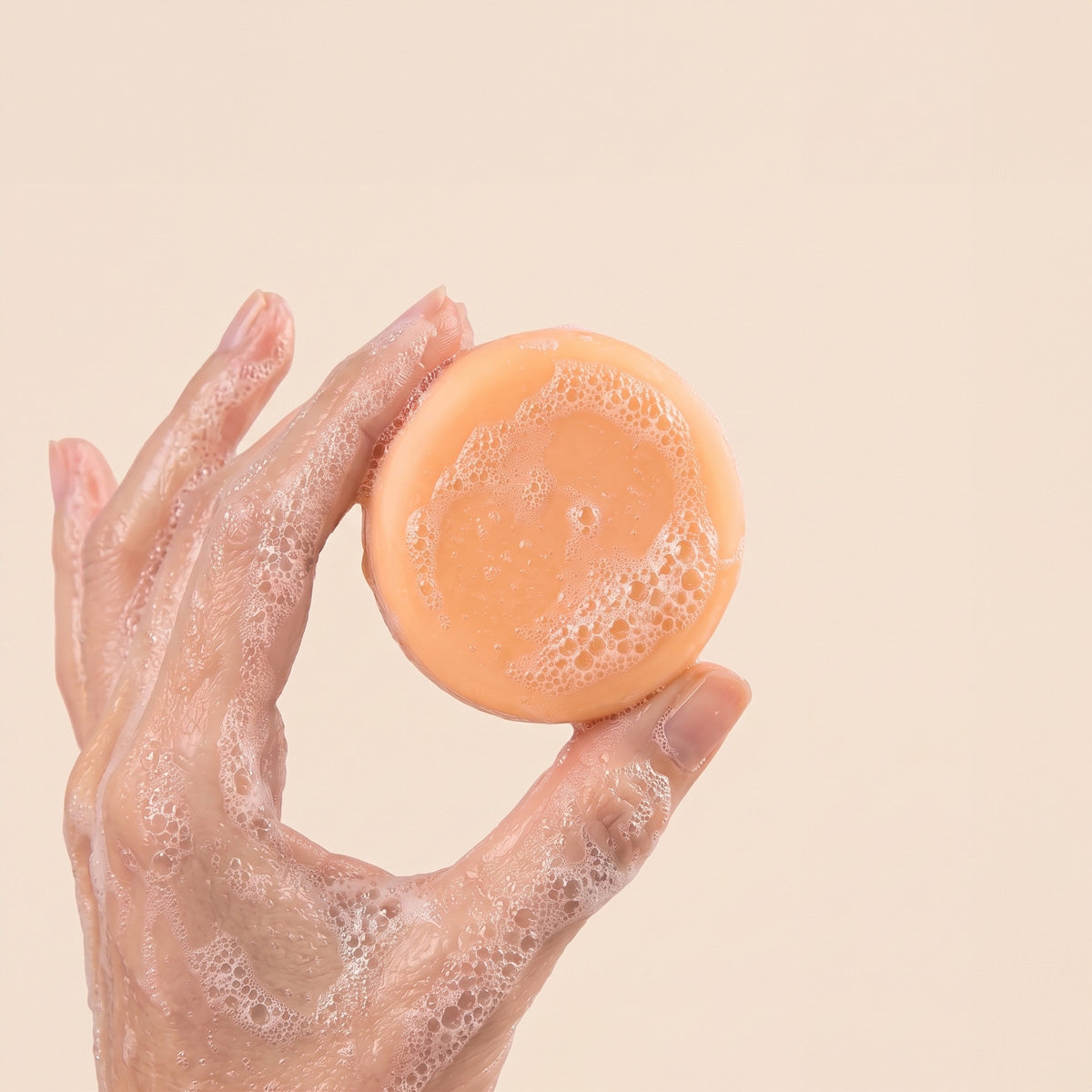 Rice Protein Shampoo Bar for Hair Growth - Mango & Papaya